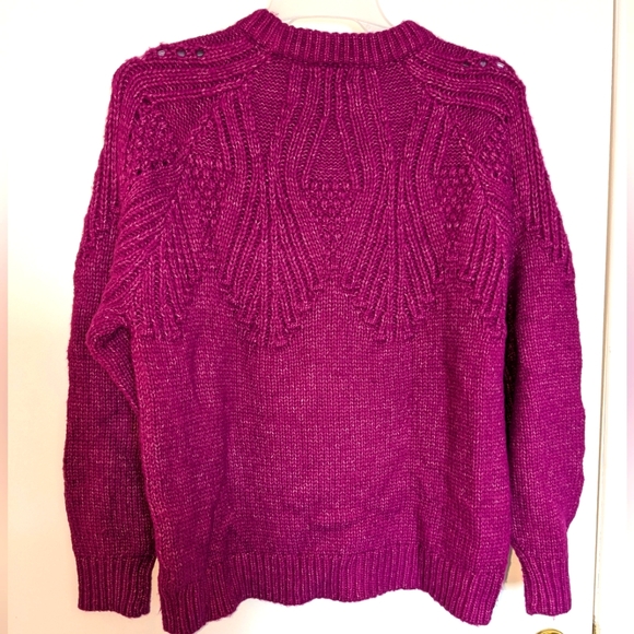 🍂 Penmans: Women's pink /Purple ish knit long sleeves Sweater size XL - Picture 2 of 7